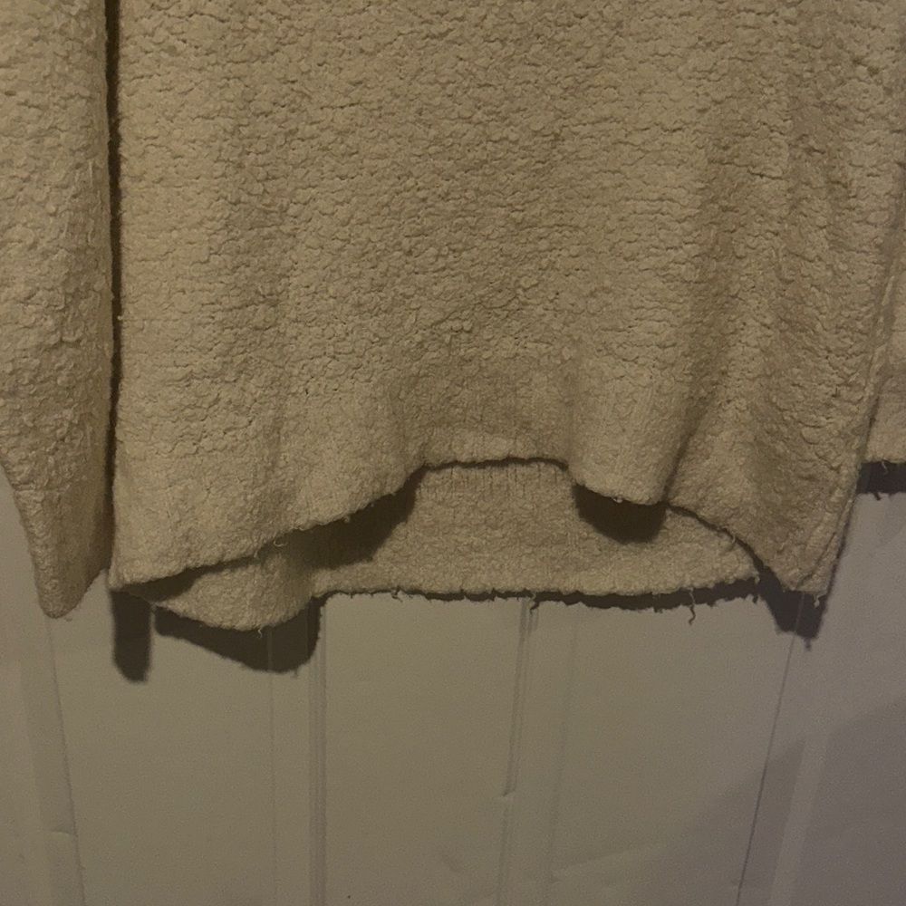 Free People Cozy Cream Turtleneck Sweater - Picture 5 of 10